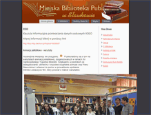 Tablet Screenshot of mbp.slawkow.pl